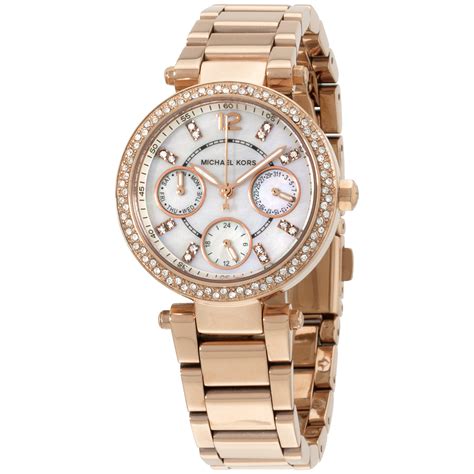 michael kors stainless steel watch